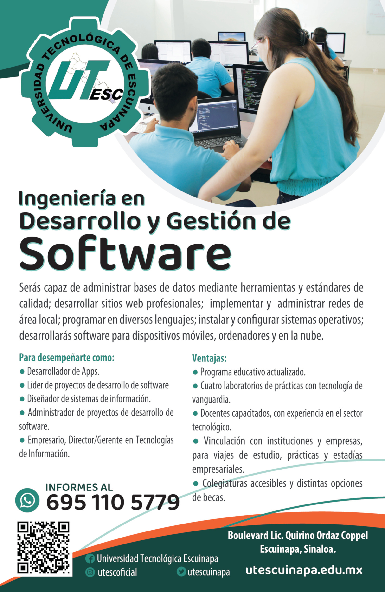 Ingeniería en Desarrollo y Gestión de Software – Universidad Tecnológica de  Escuinapa